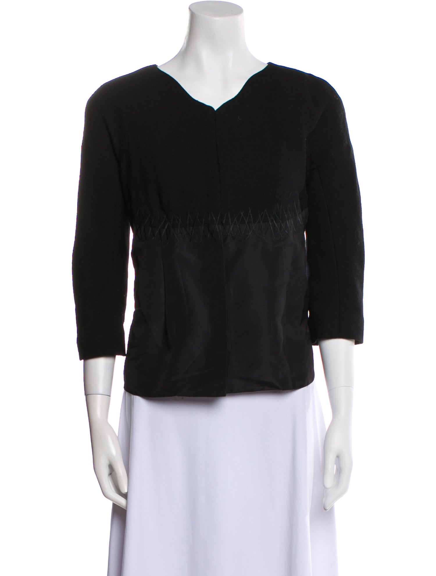Rochas Vintage Wool Evening Jacket