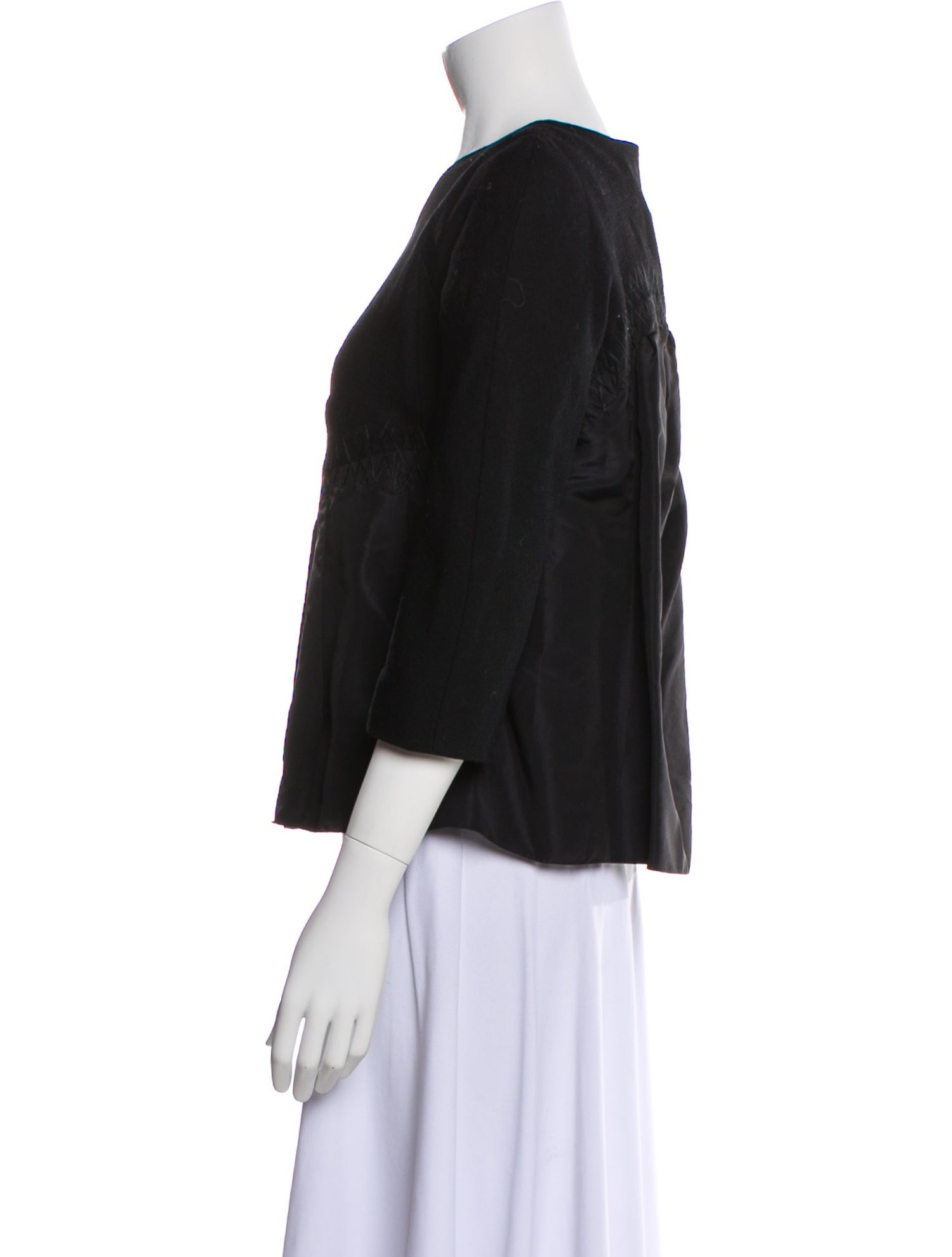 Rochas Vintage Wool Evening Jacket