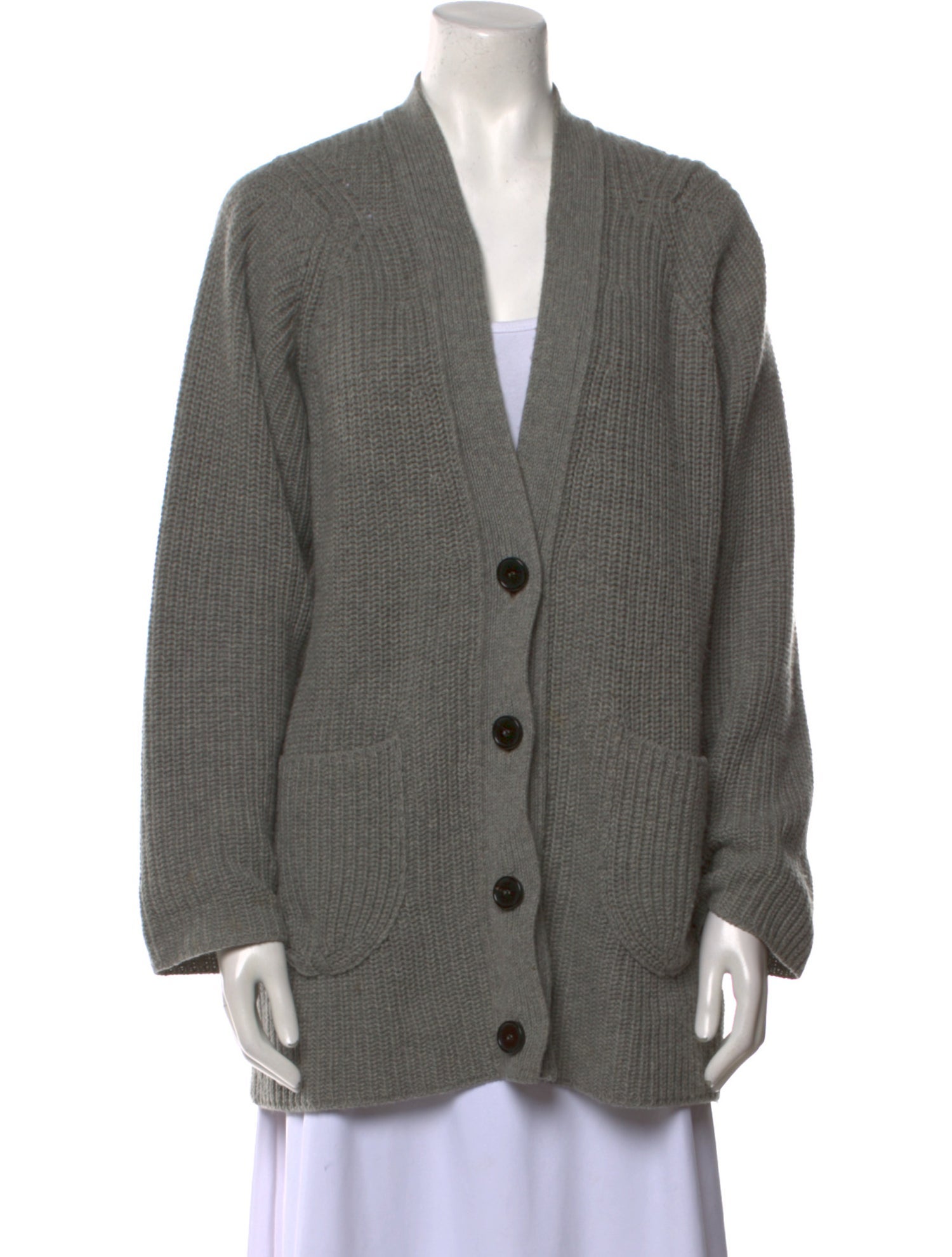 Rochas Cashmere V-Neck Sweater