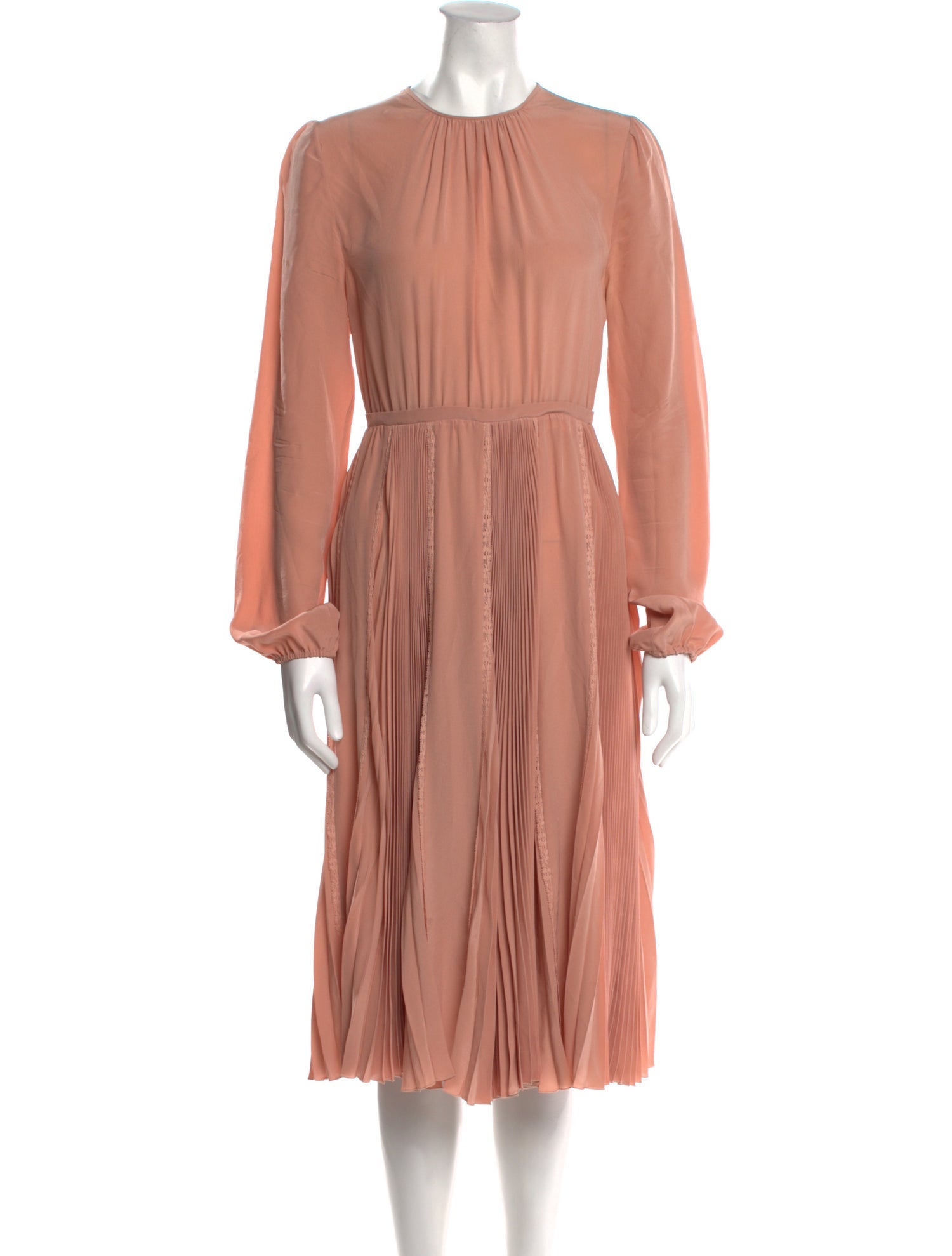 Rochas Silk Midi Length Dress