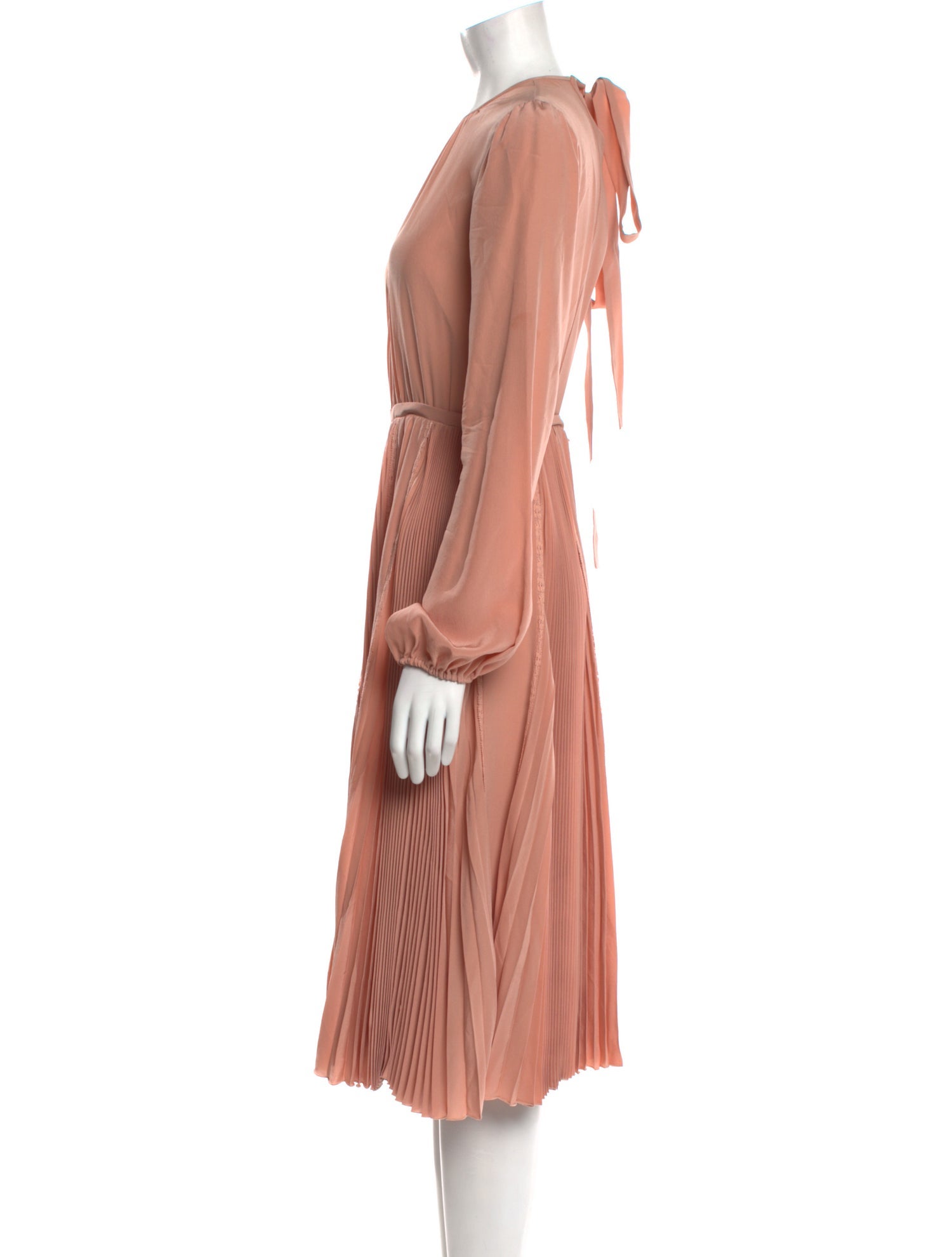 Rochas Silk Midi Length Dress