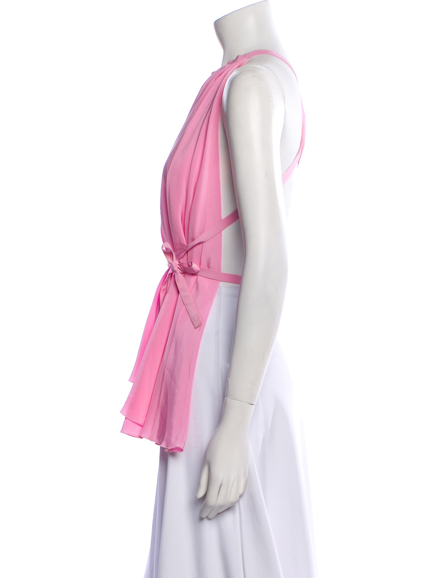 Rochas Silk Halterneck Blouse