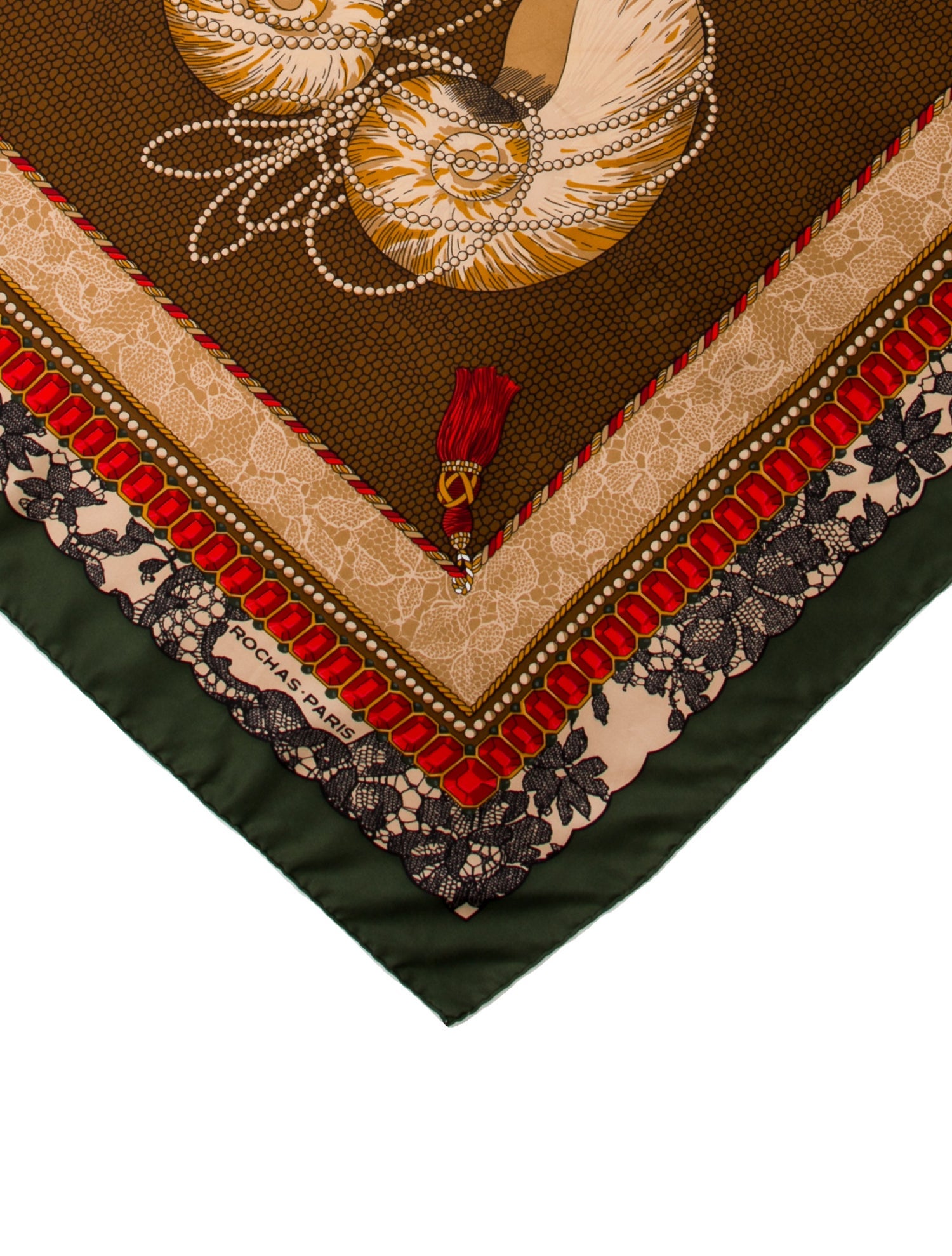 Rochas Silk Vintage Scarf