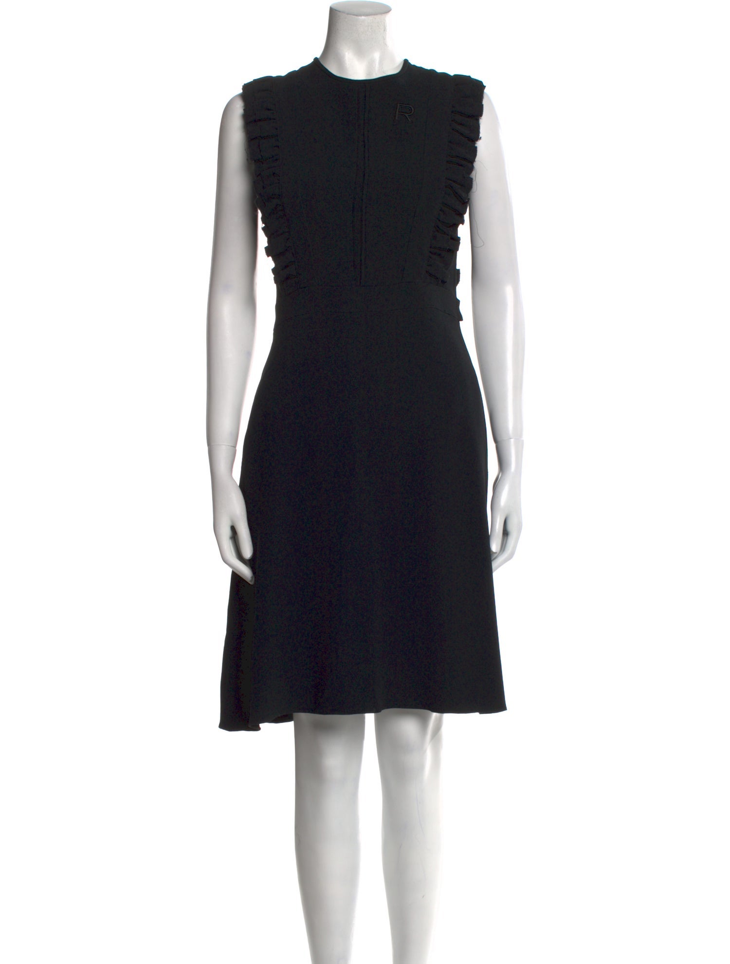Rochas Crew Neck Knee-Length Dress