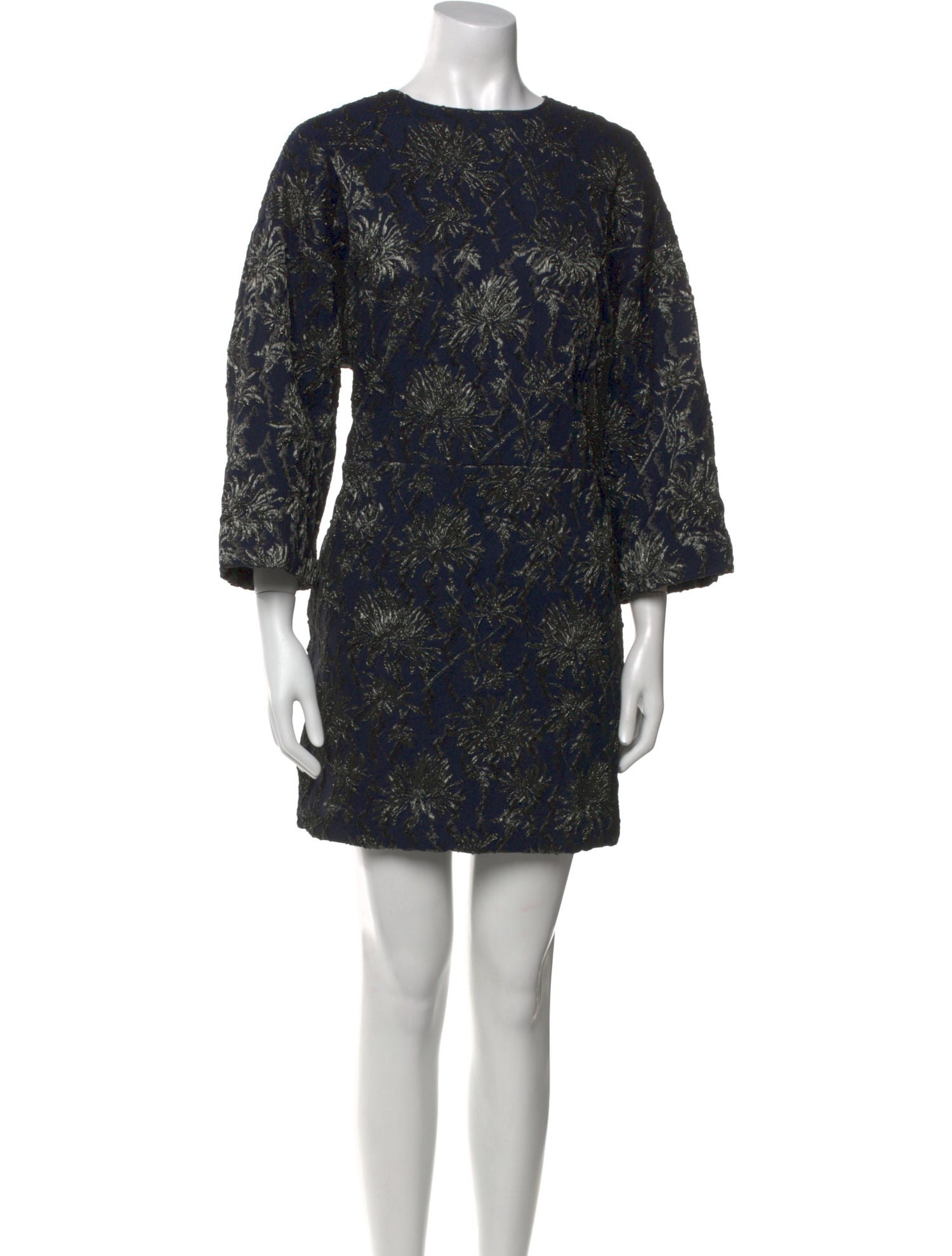 Rochas Printed Mini Dress