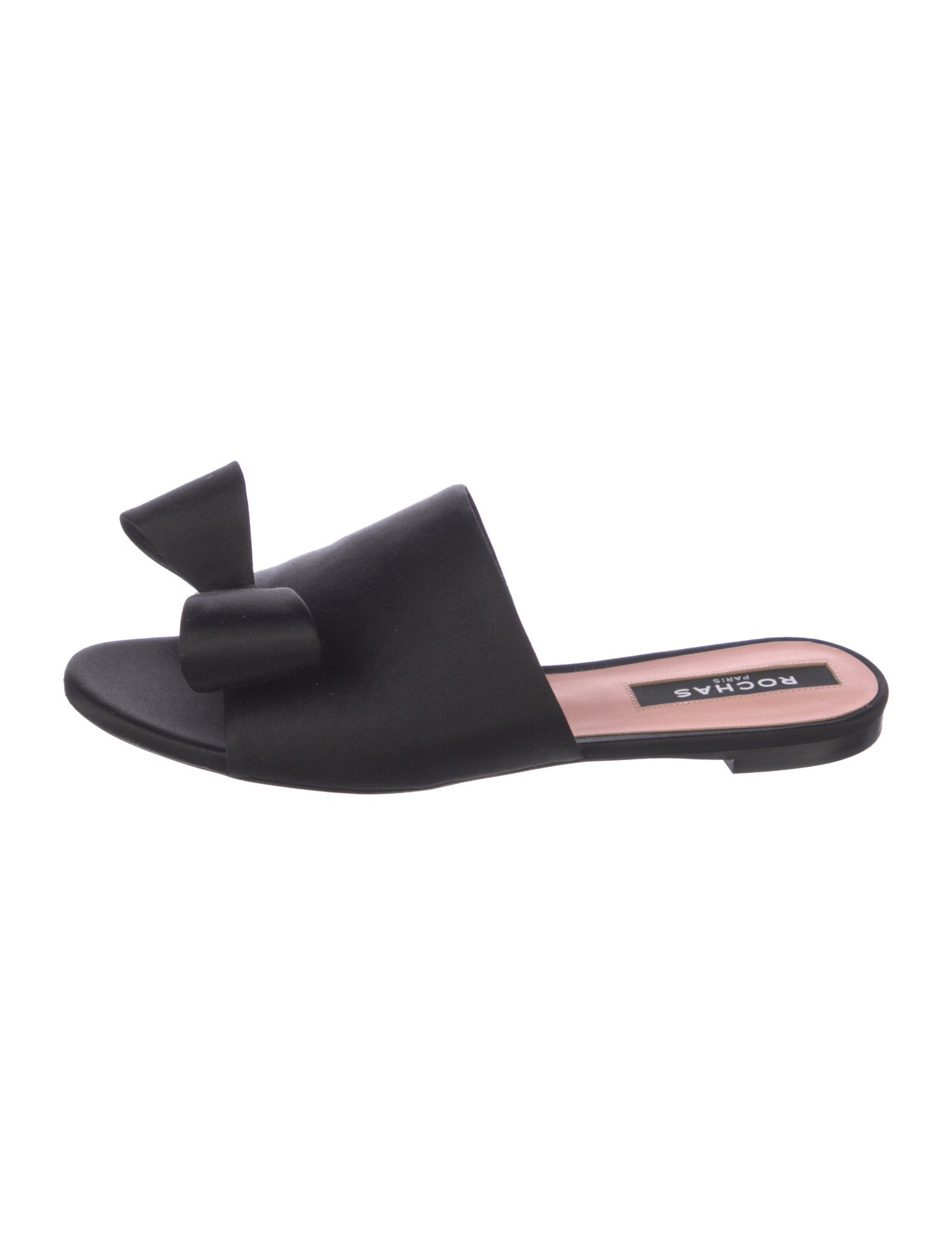 Rochas Satin Slides
