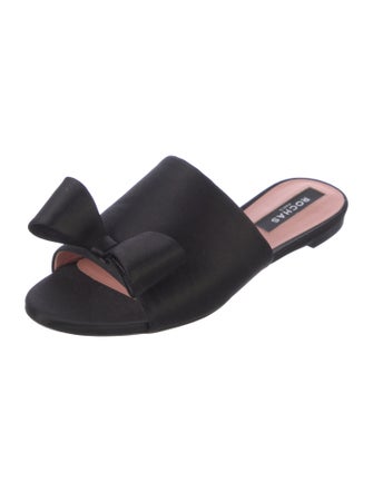 Rochas Satin Slides