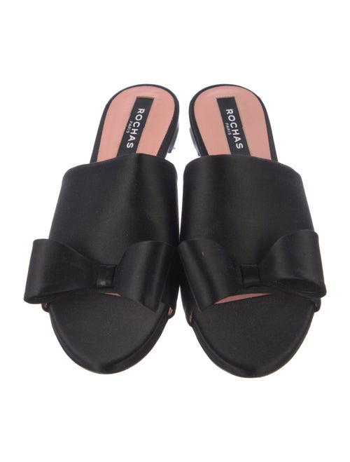 Rochas Satin Slides