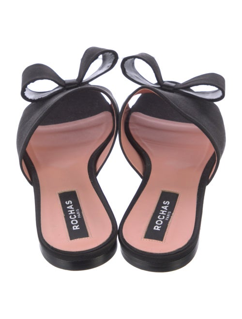 Rochas Satin Slides