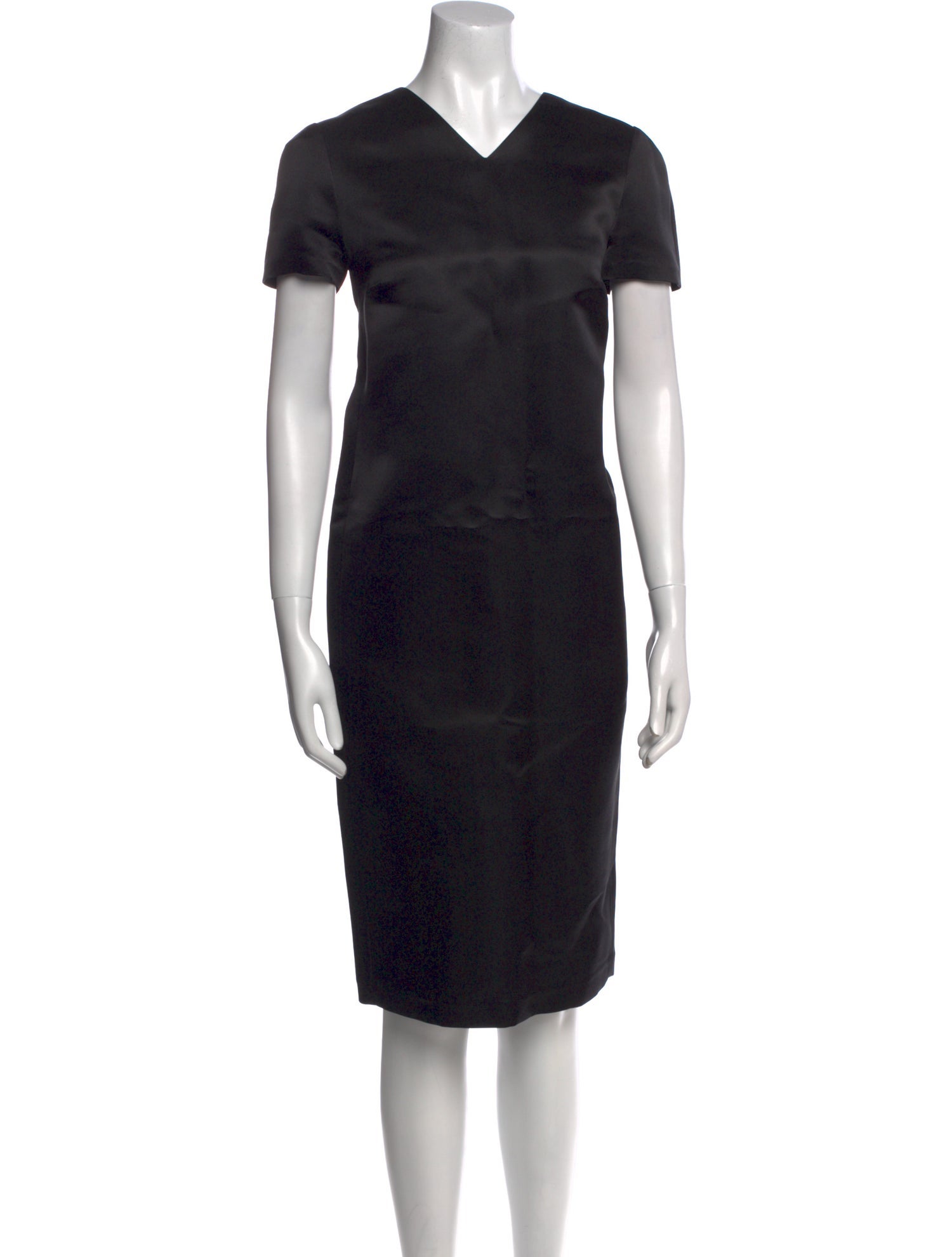 Rochas Printed Knee-Length Dress