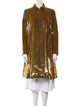 Rochas Sequin Coat