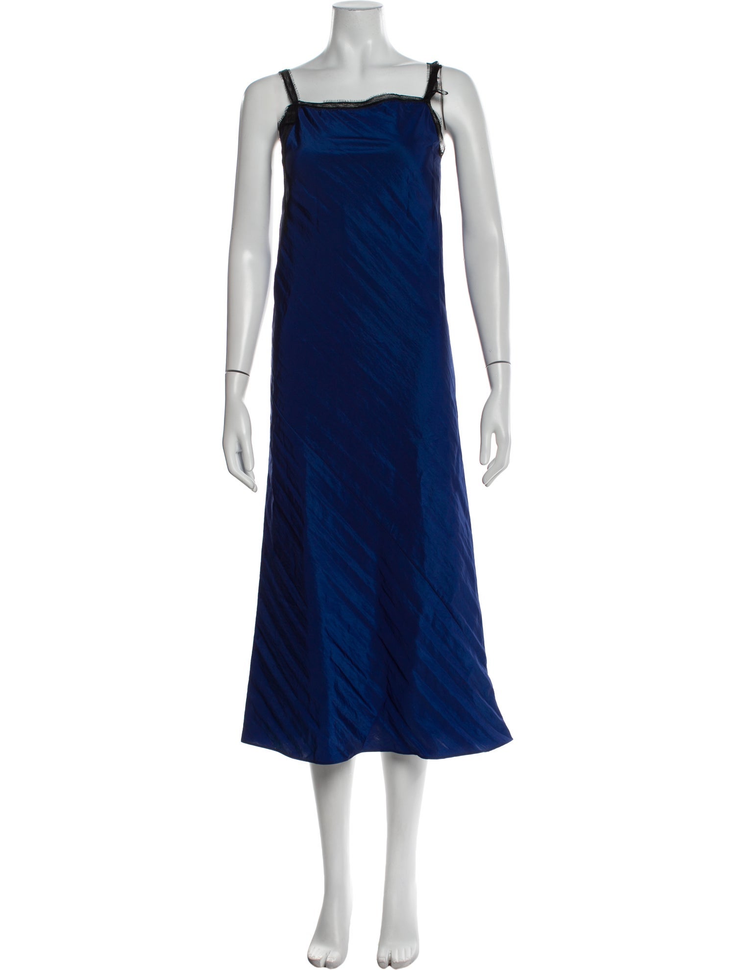 Rochas Square Neckline Midi Length Dress w/ Tags