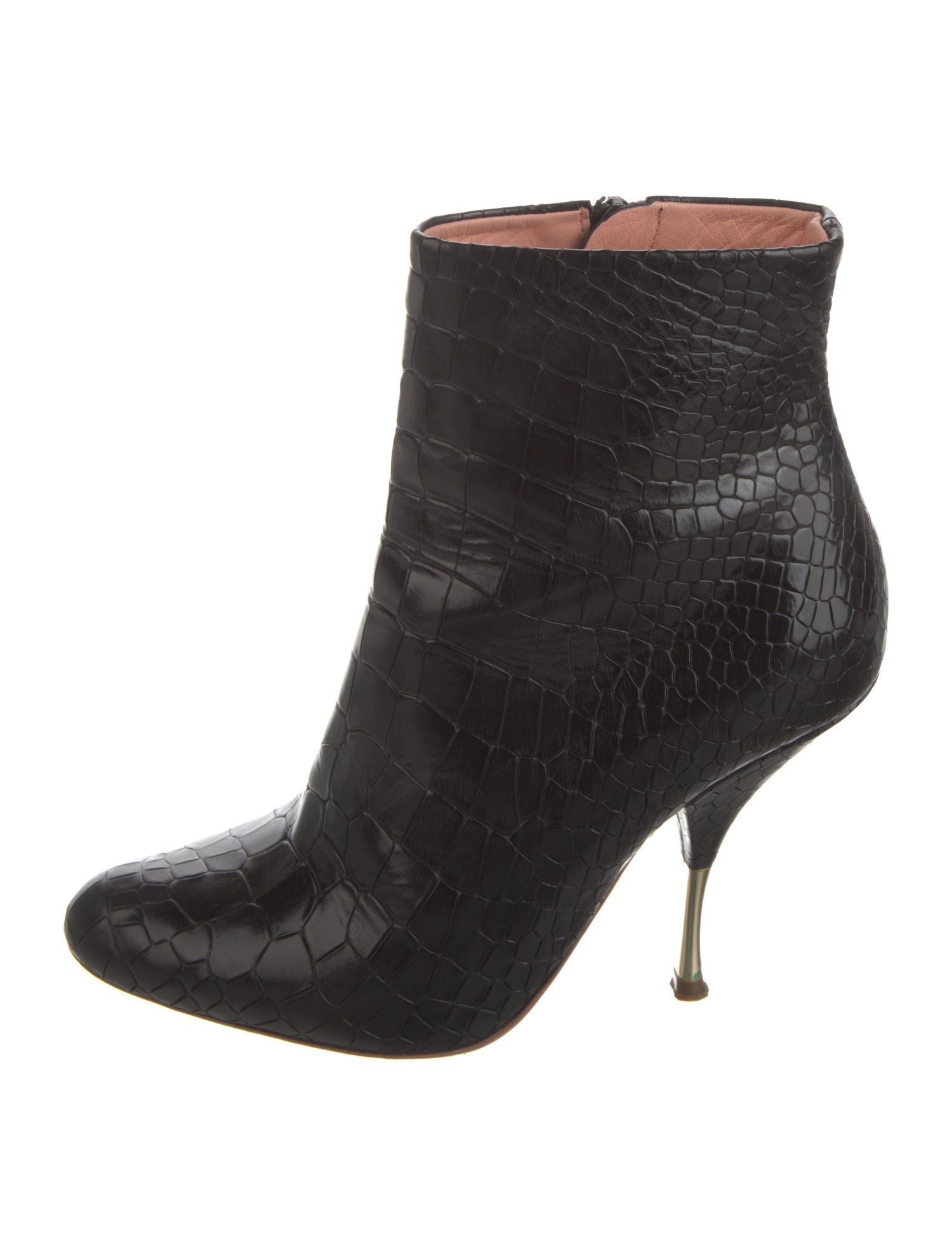 Rochas Leather Boots