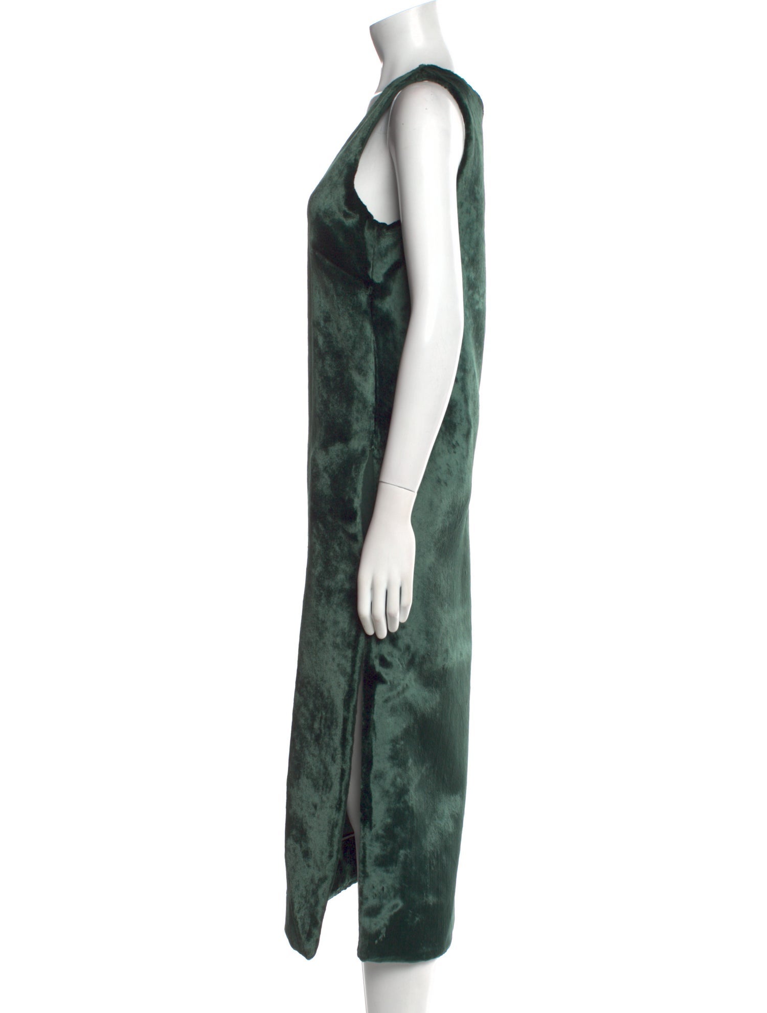 Rochas Tie-Dye Print Long Dress