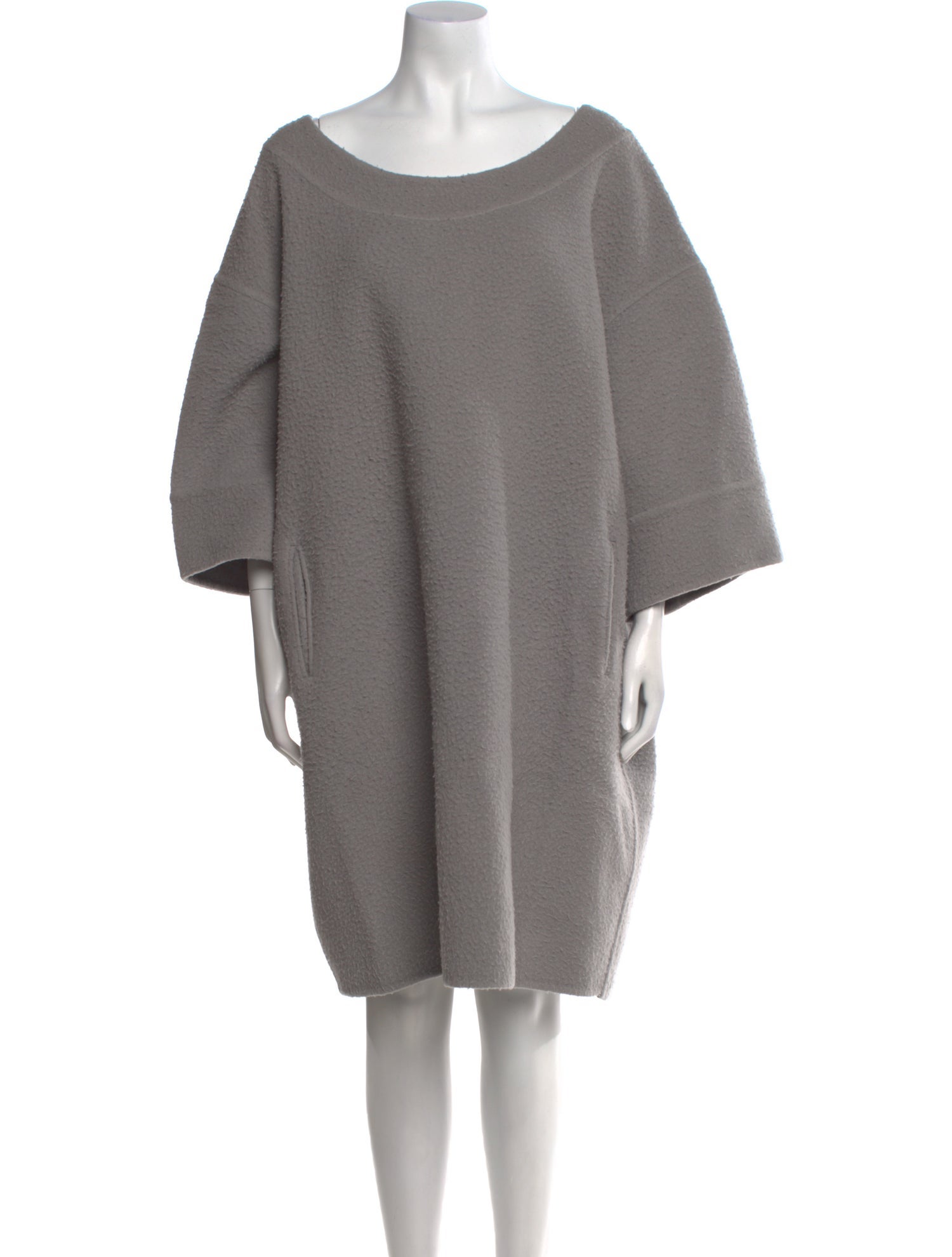 Rochas Virgin Wool Knee-Length Dress