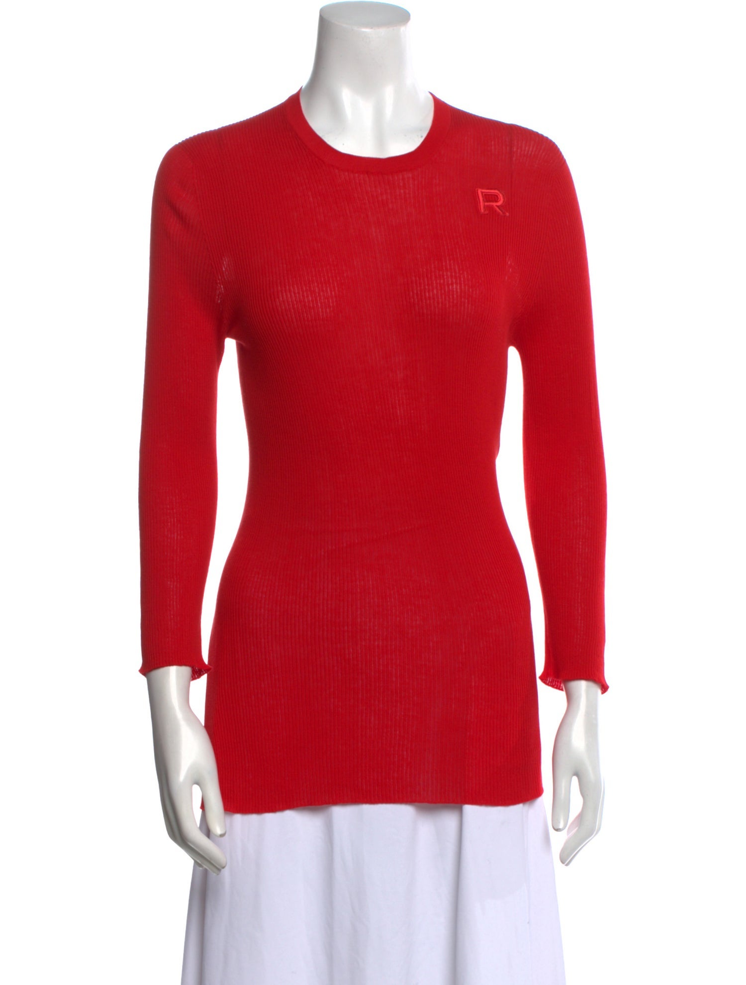 Rochas Crew Neck Long Sleeve T-Shirt