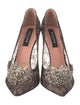 Rochas Lace Lace Pattern Pumps