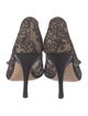 Rochas Lace Lace Pattern Pumps