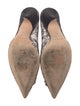 Rochas Lace Lace Pattern Pumps