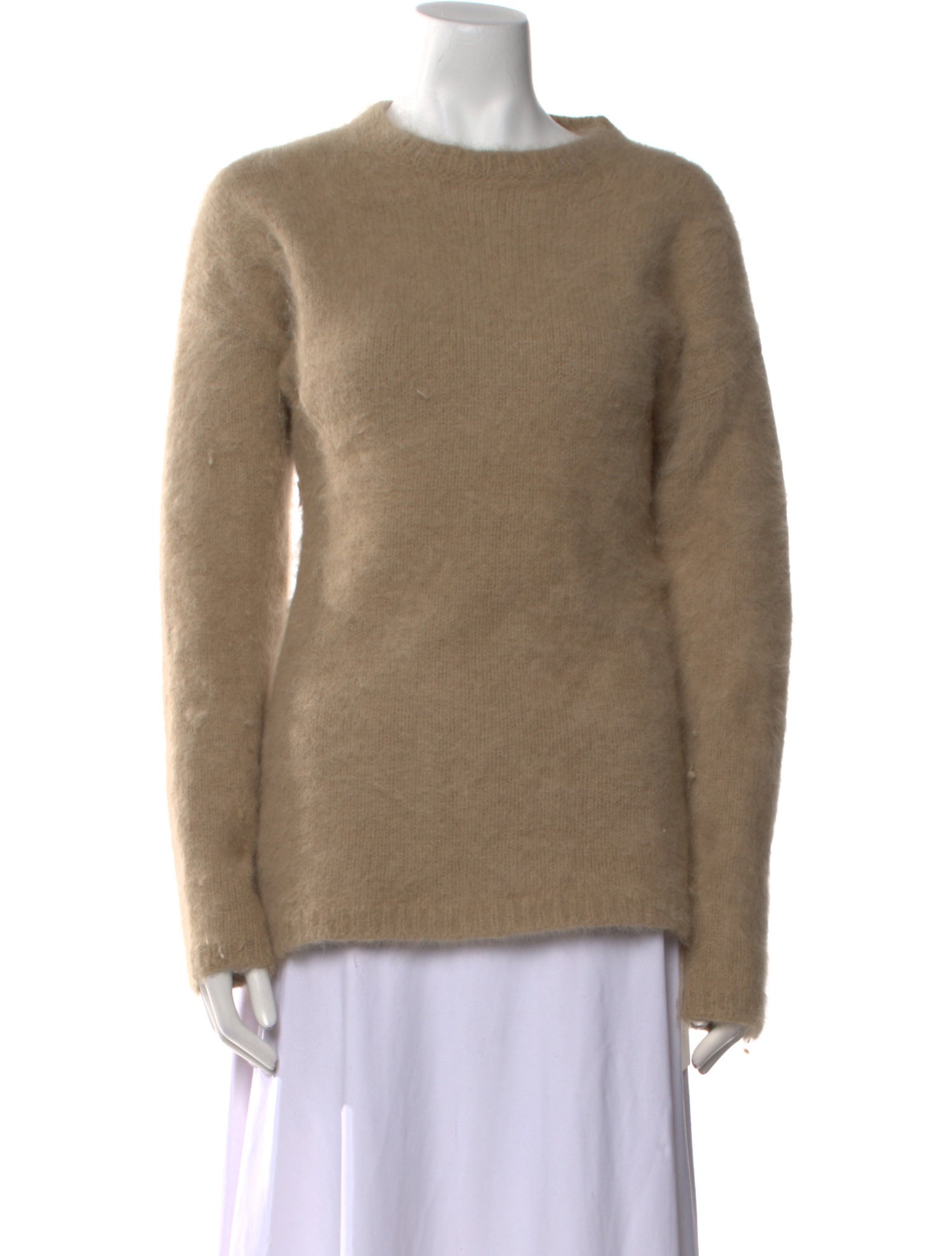 Rochas Angora Crew Neck Sweater