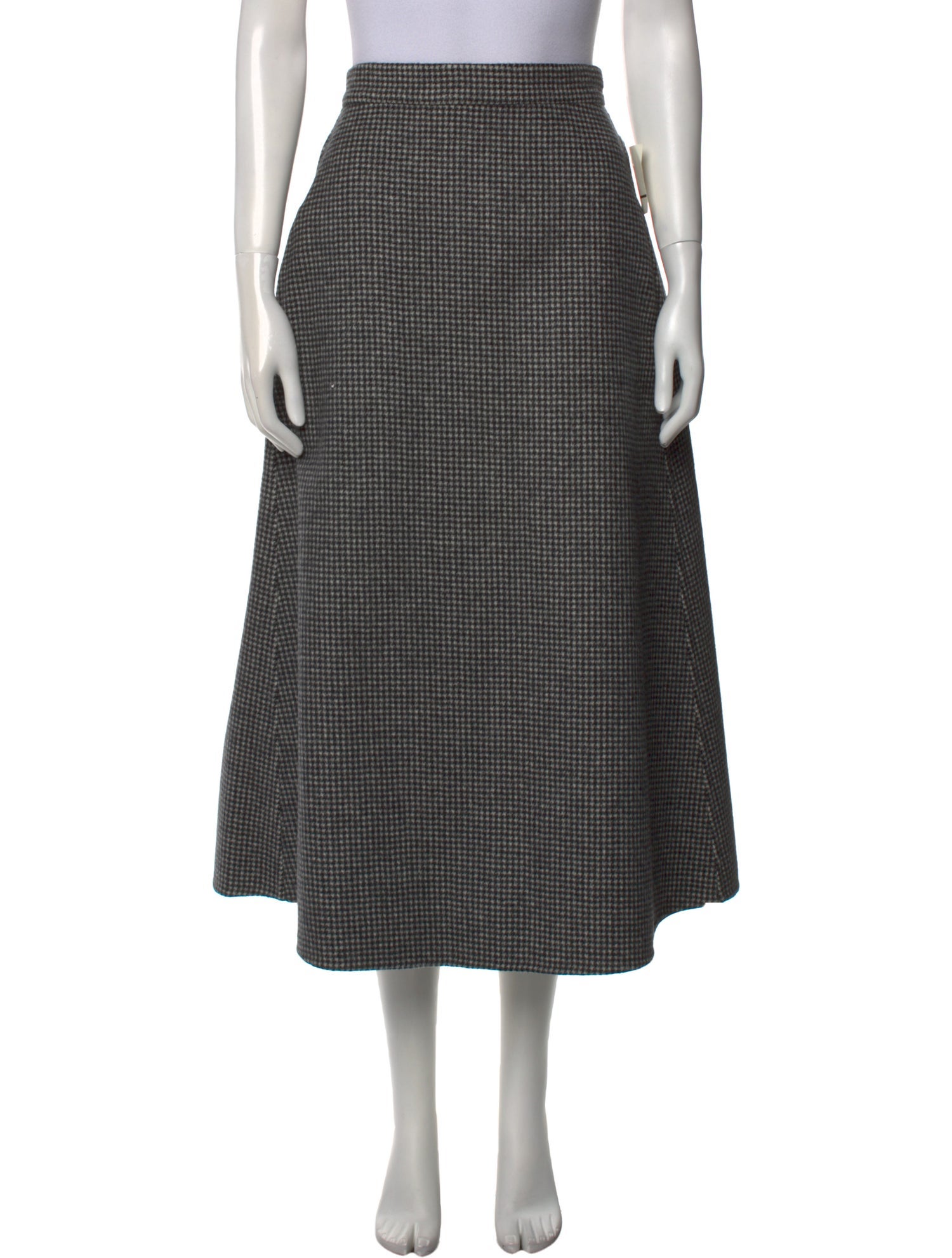 Rochas Virgin Wool Midi Length Skirt w/ Tags