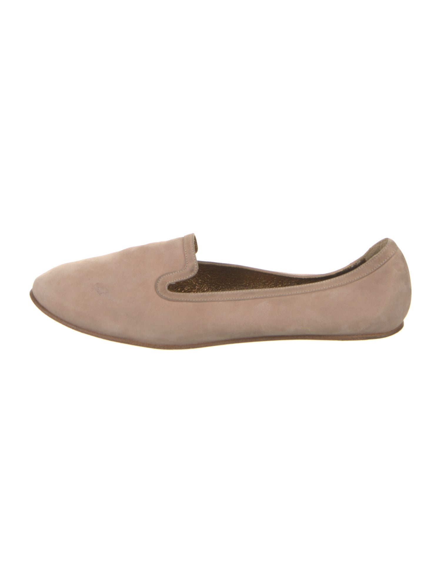Rochas Suede Ballet Flats