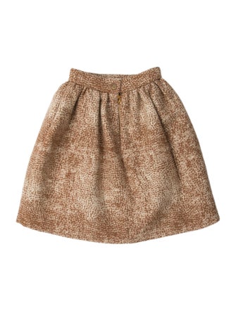 Rochas Virgin Wool Knee-Length Skirt