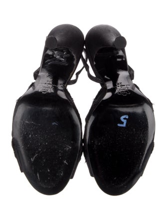 Rochas Satin Slingback Pumps