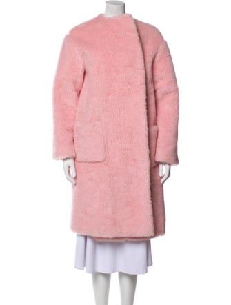Rochas Faux Fur Coat