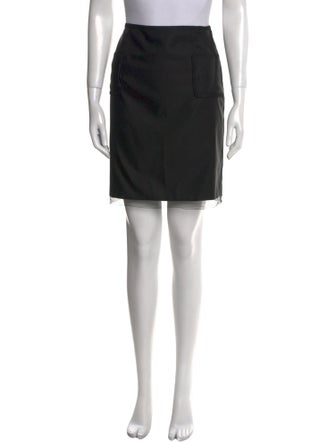 Rochas Wool Knee-Length Skirt