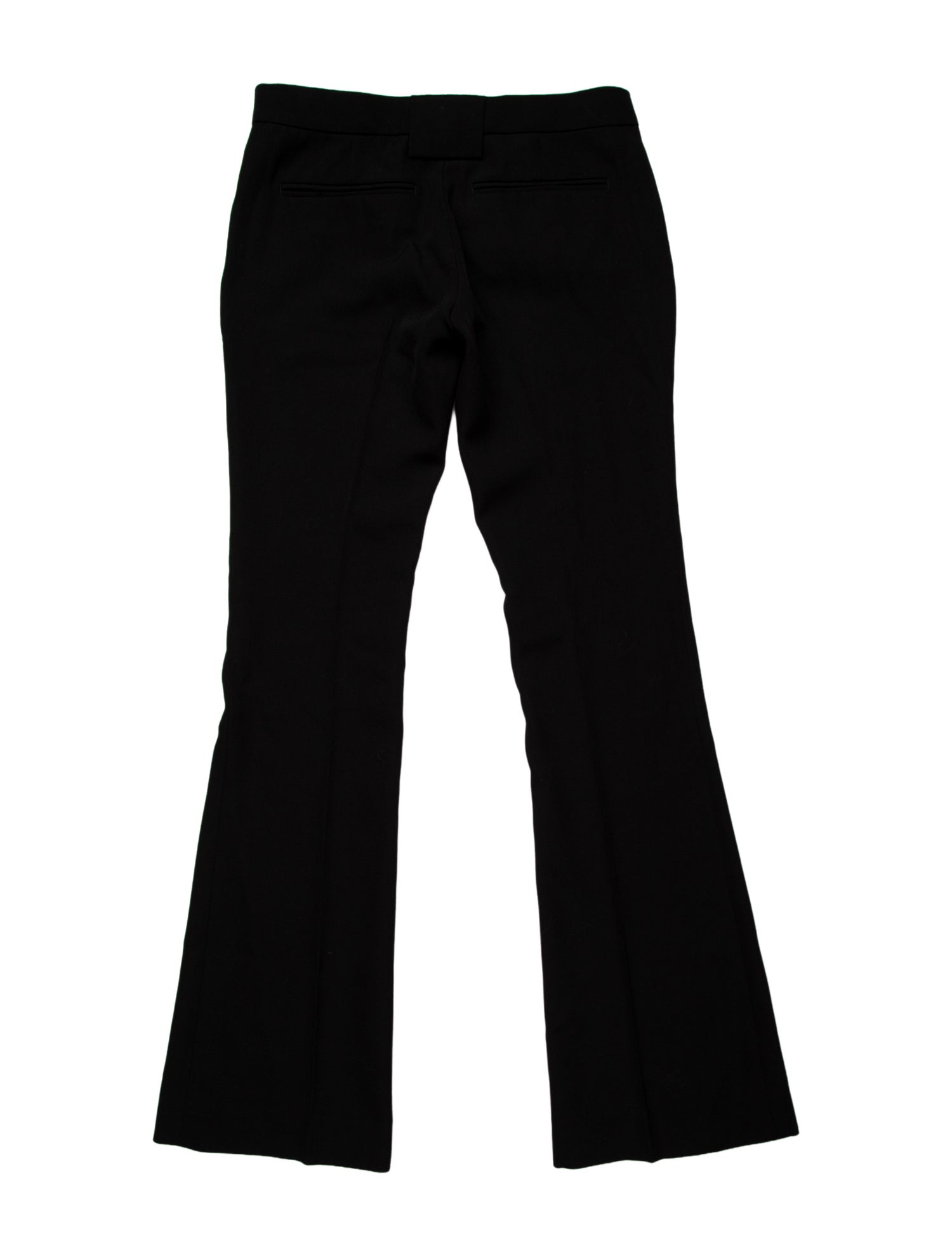 Rochas Virgin Wool Straight Leg Pants