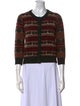 Rochas Wool Printed Sweater