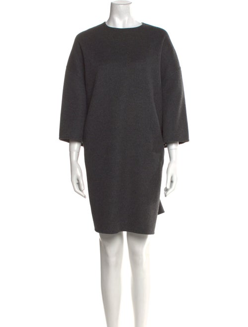 Rochas Virgin Wool Mini Dress