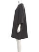 Rochas Virgin Wool Mini Dress