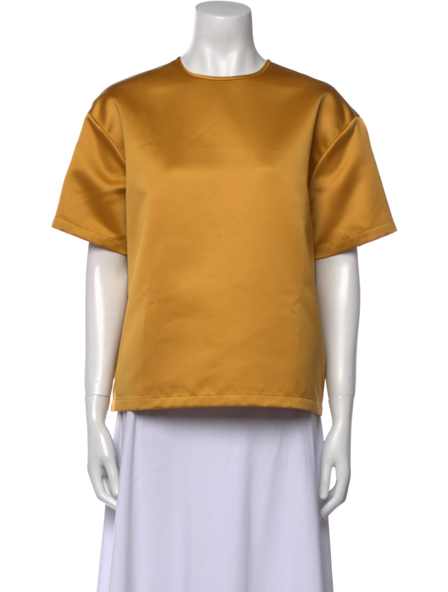 Rochas Crew Neck Short Sleeve Top