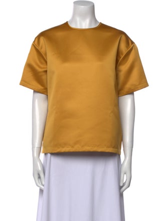 Rochas Crew Neck Short Sleeve Top