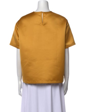 Rochas Crew Neck Short Sleeve Top