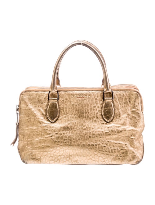 Rochas Leather Top Handle Bag