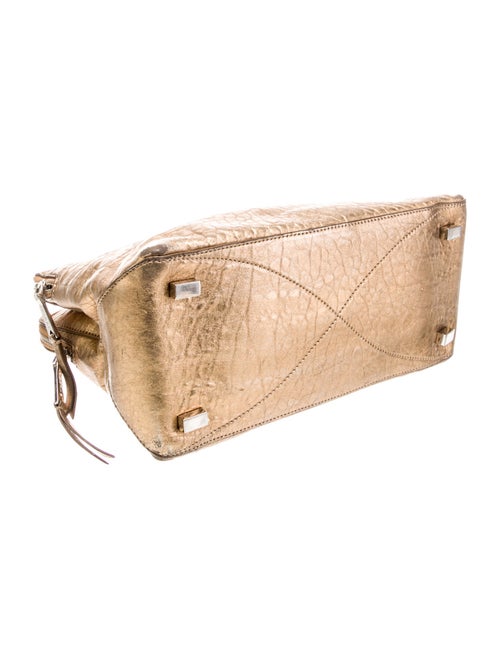 Rochas Leather Top Handle Bag