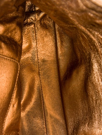 Rochas Leather Top Handle Bag