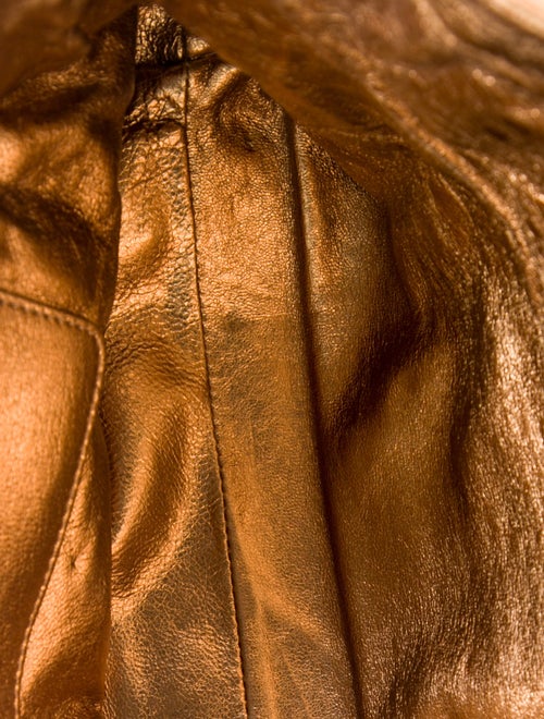 Rochas Leather Top Handle Bag