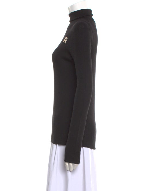 Rochas Virgin Wool Turtleneck Sweater