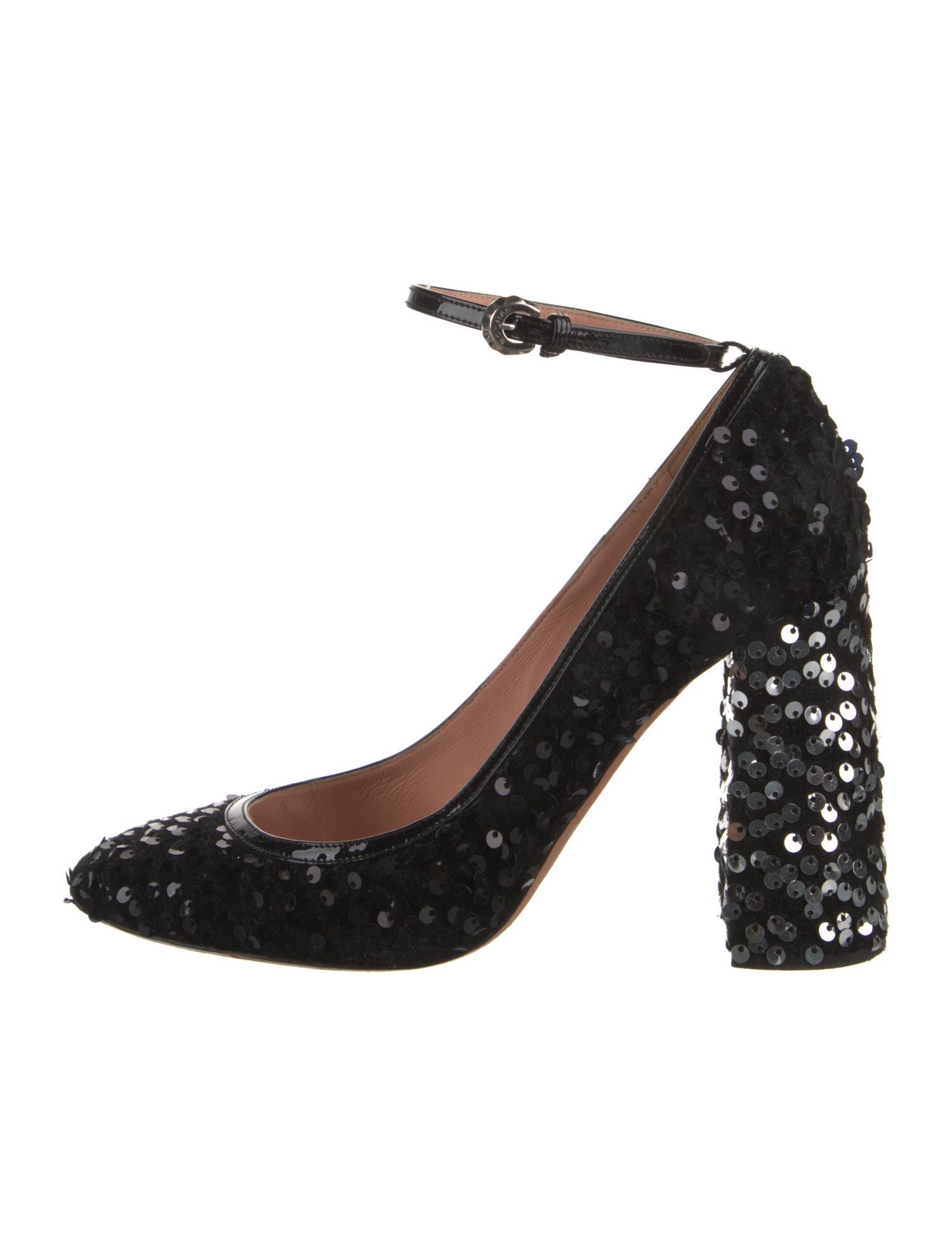 Rochas Sequins Sequin Embellishments Pumps
