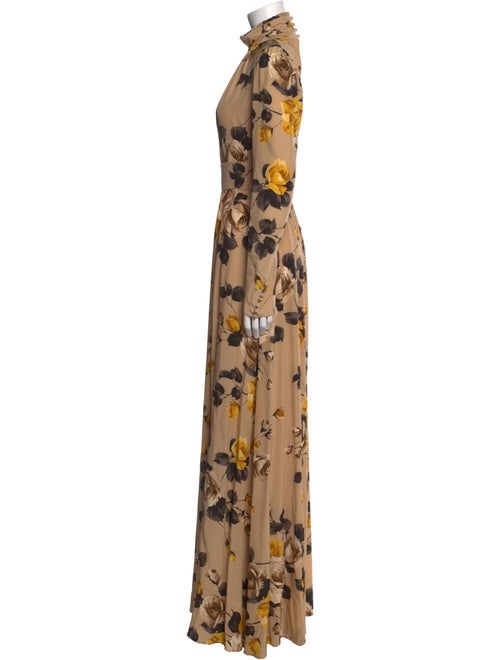 Rochas Silk Long Dress