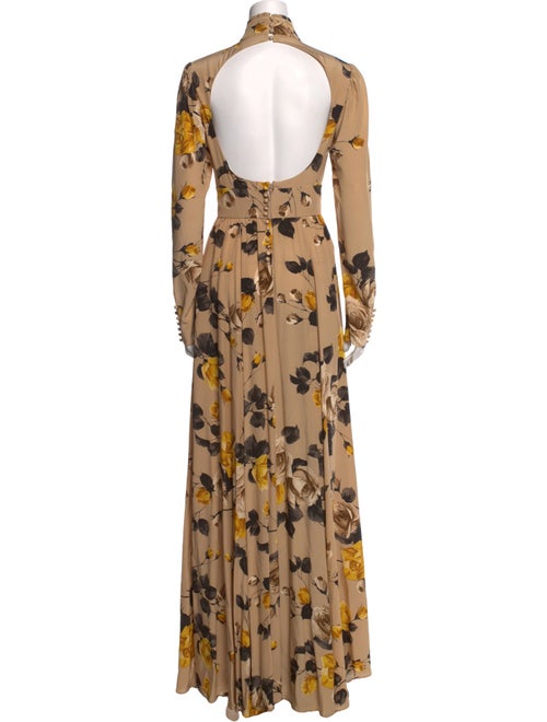 Rochas Silk Long Dress