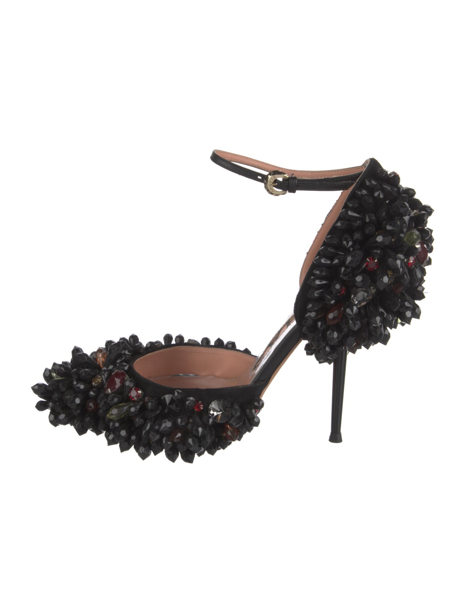 Rochas Leather D'Orsay Pumps