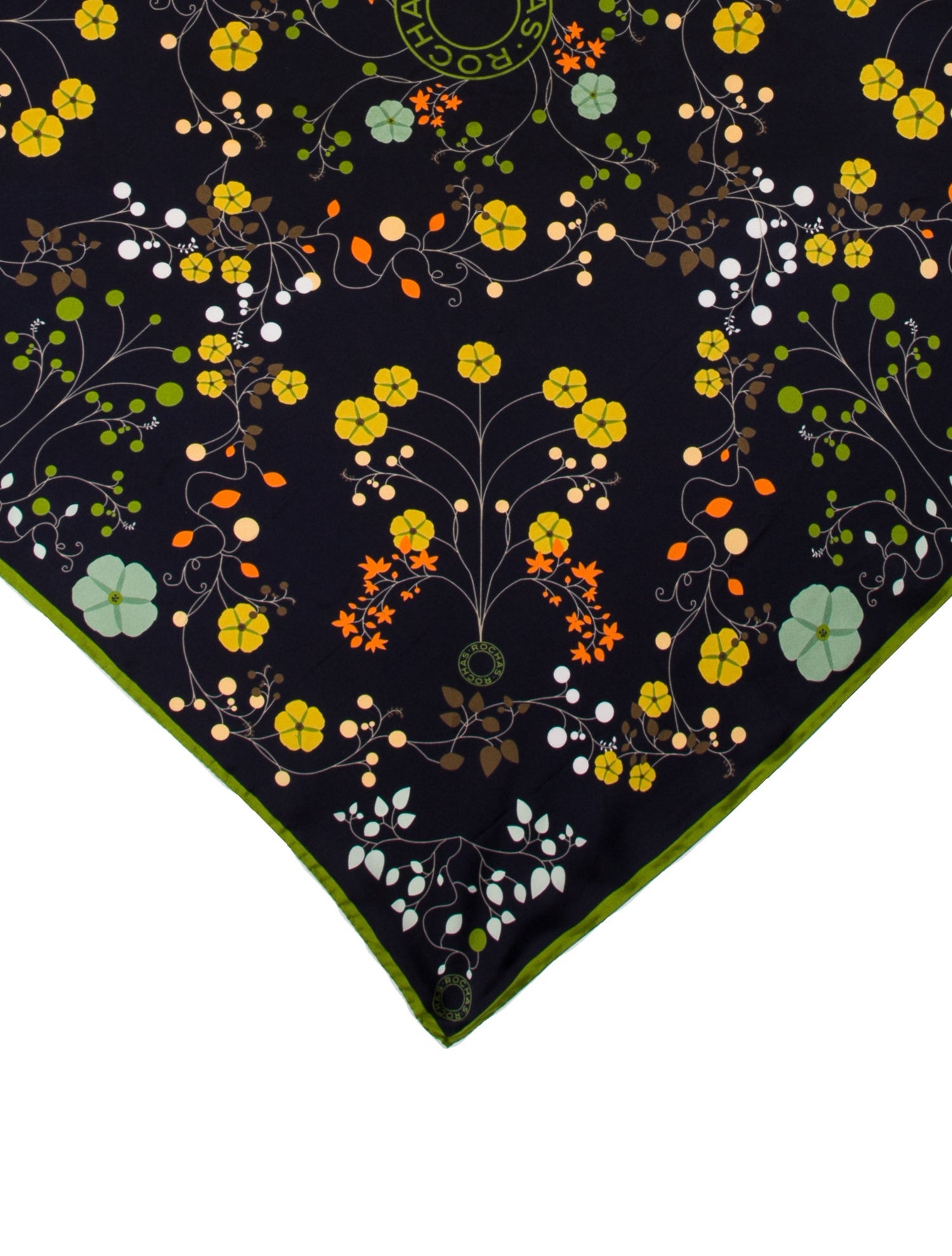 Rochas Silk Printed Scarf
