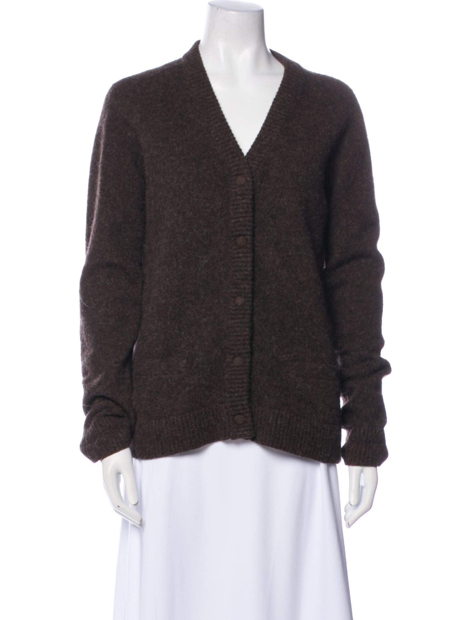 Rochas Wool V-Neck Sweater