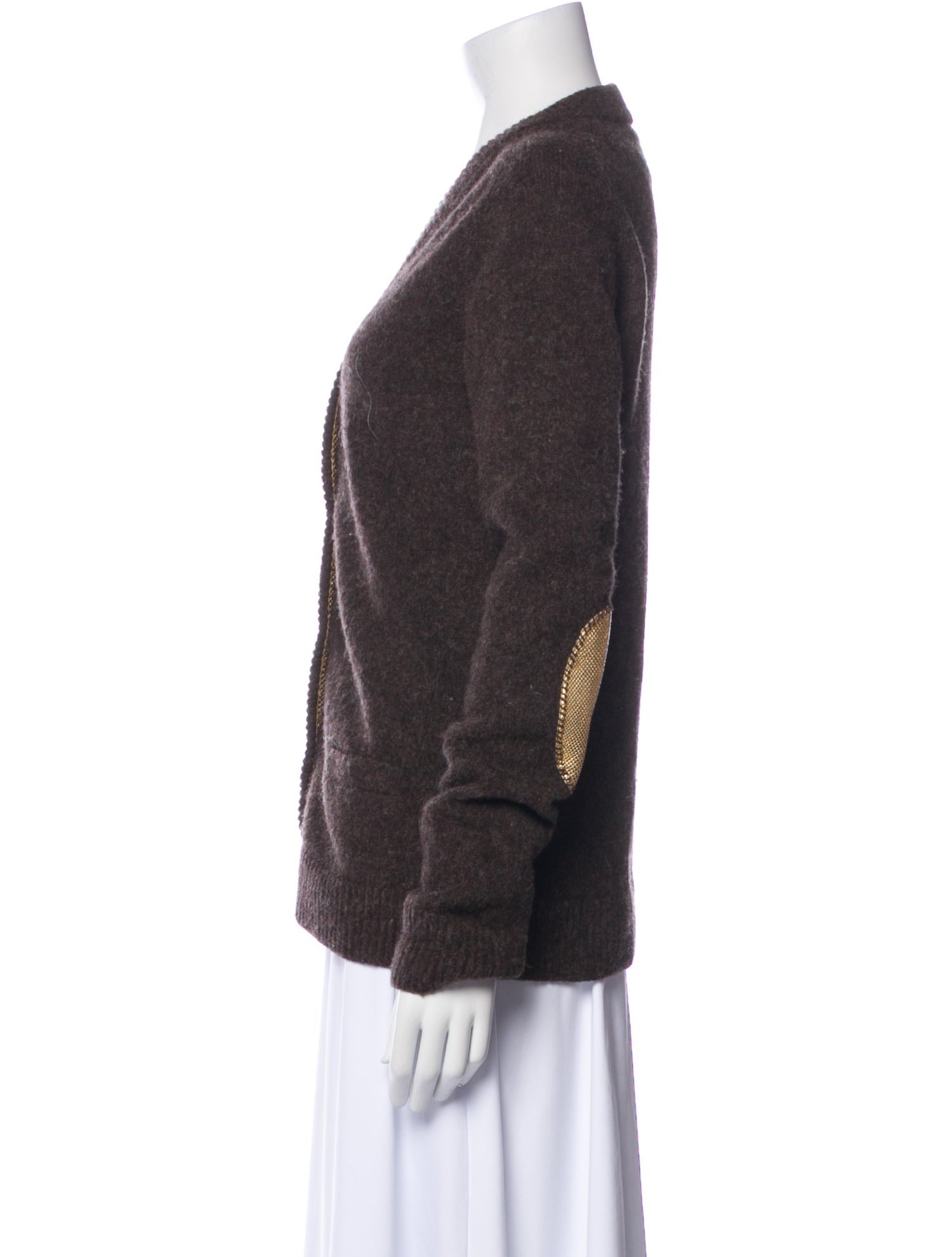 Rochas Wool V-Neck Sweater