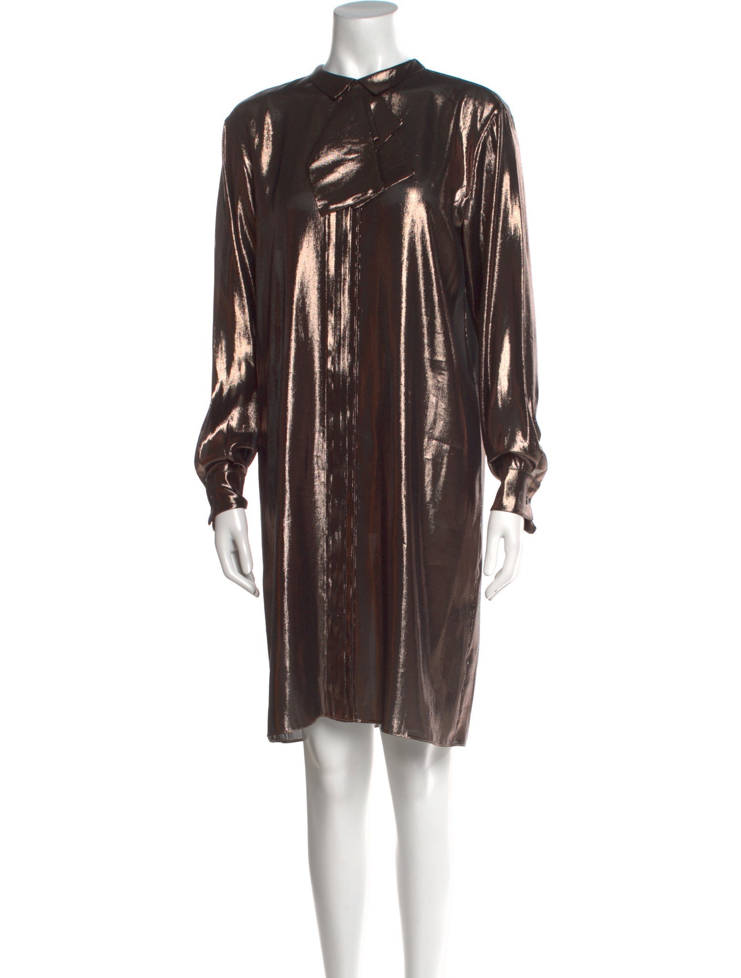 Rochas Crew Neck Knee-Length Dress